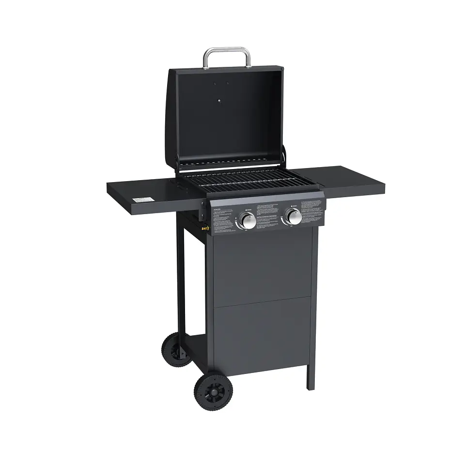 Parrilla a Gas American Grill Dallas 2B Black 2 Quemadores 4
