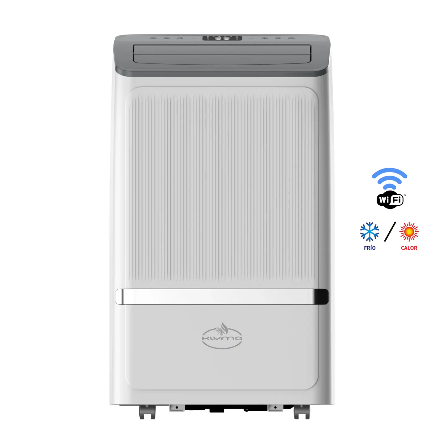 Aire Acondicionado Portátil Klyma KÖLD 12wf PRO INV White 12000 BTU Frío/Calor WiFi 1