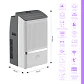 Aire Acondicionado Portátil Klyma KÖLD 12wf PRO INV White 12000 BTU Frío/Calor WiFi - Miniatura 3