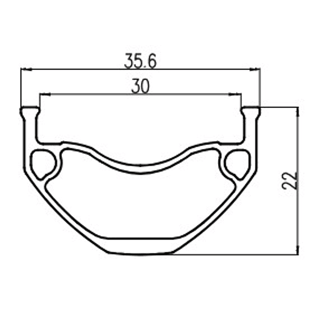 Llanta Alexrims EMC30 29 28h