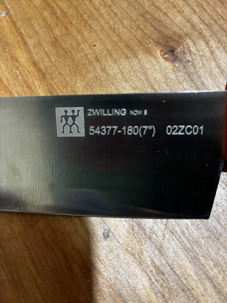 Cuchillo de Chef Zwillling Now S 18cm 2