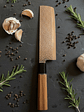 Set de 3 cuchillos estilo Japonés Mango Madera - Miniatura 5