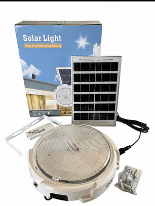 Foco Plafón 500w Patio Redonda