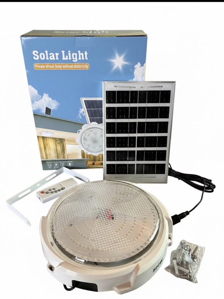 Foco Plafón 500w Patio Redonda 2