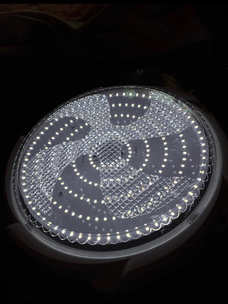 Foco Plafón 500w Patio Redonda 3