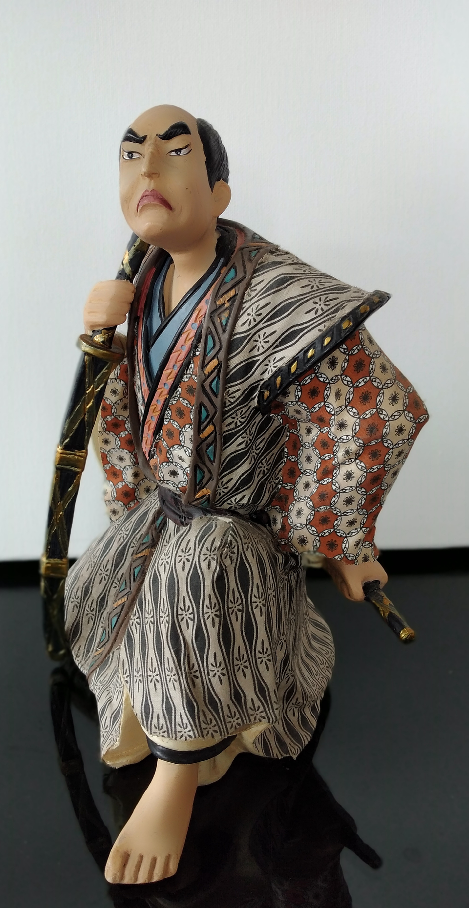 Escultura guerreiro samurai 4