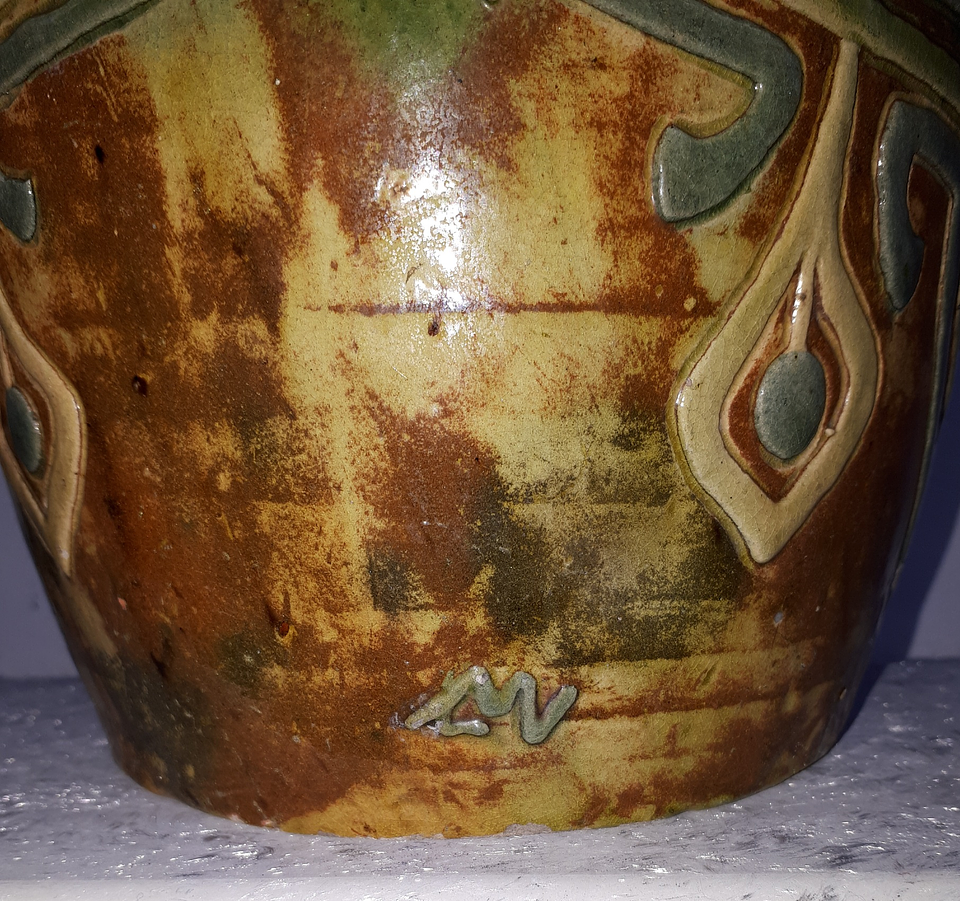 Grande vaso art nouveau 6