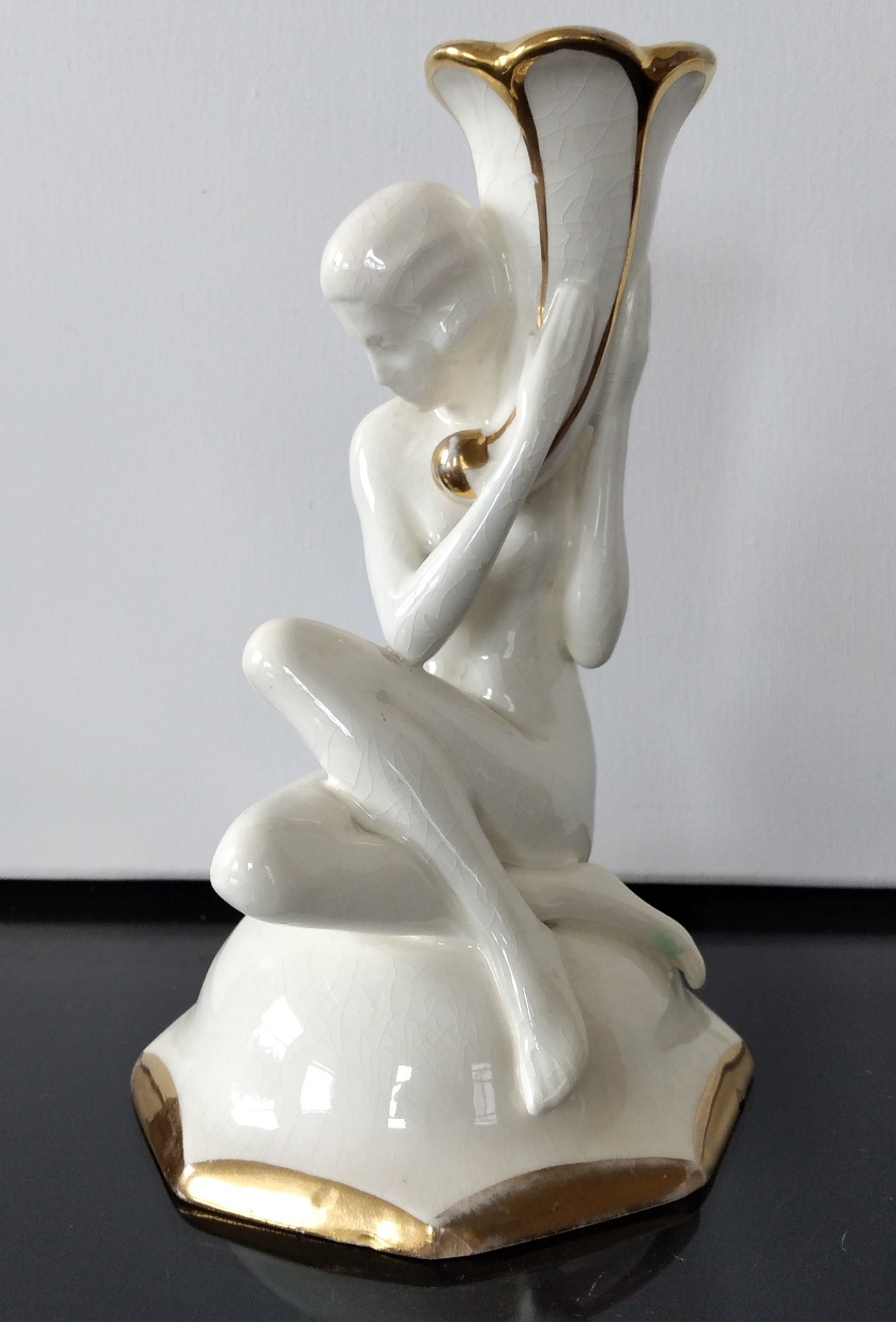 Castiçal art déco  2