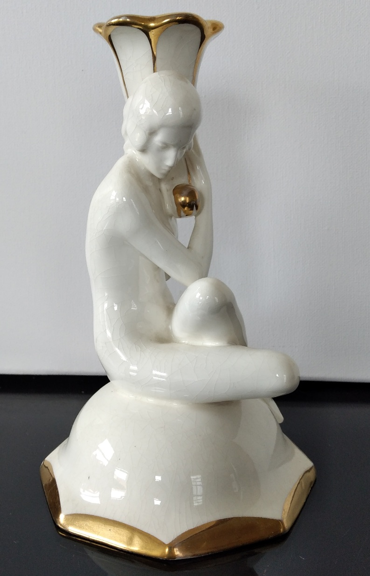 Castiçal art déco  4