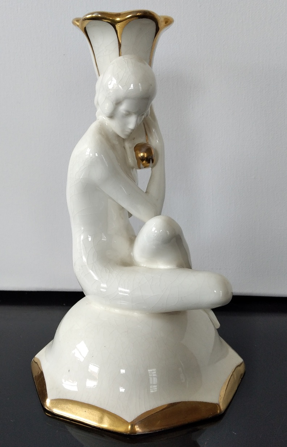 Castiçal art déco  4