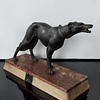 Escultura art déco cão 