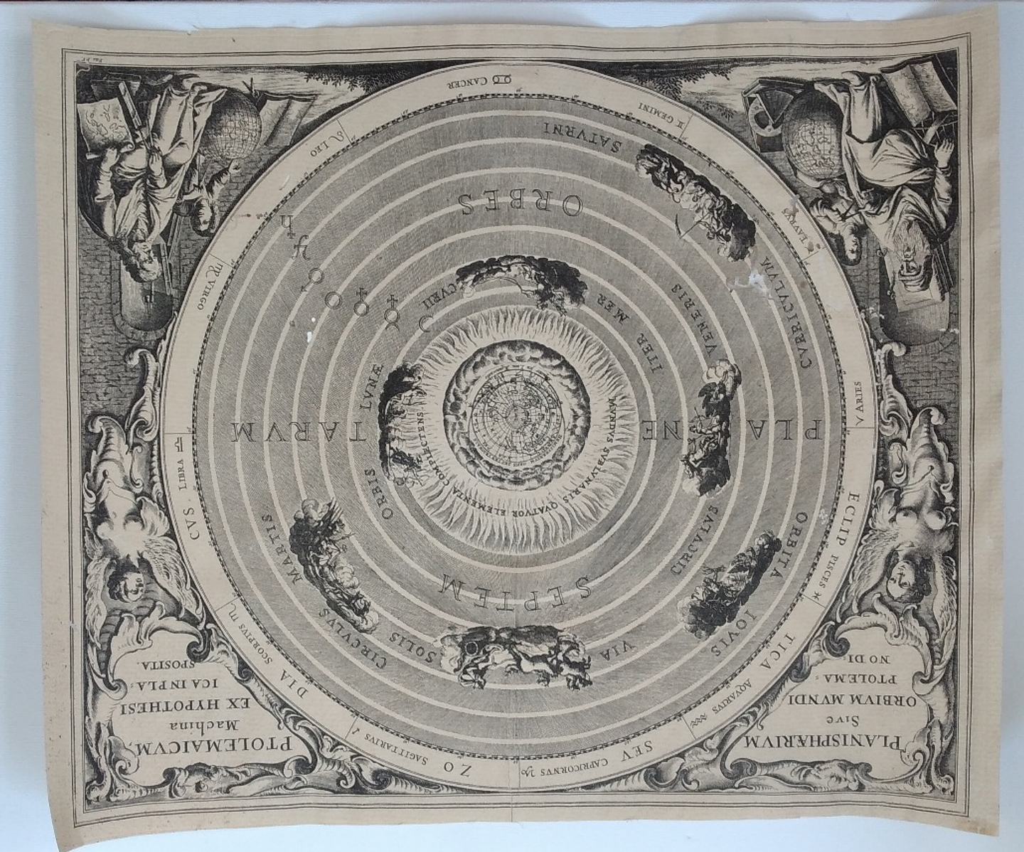 Mapa Planisphaerium 1