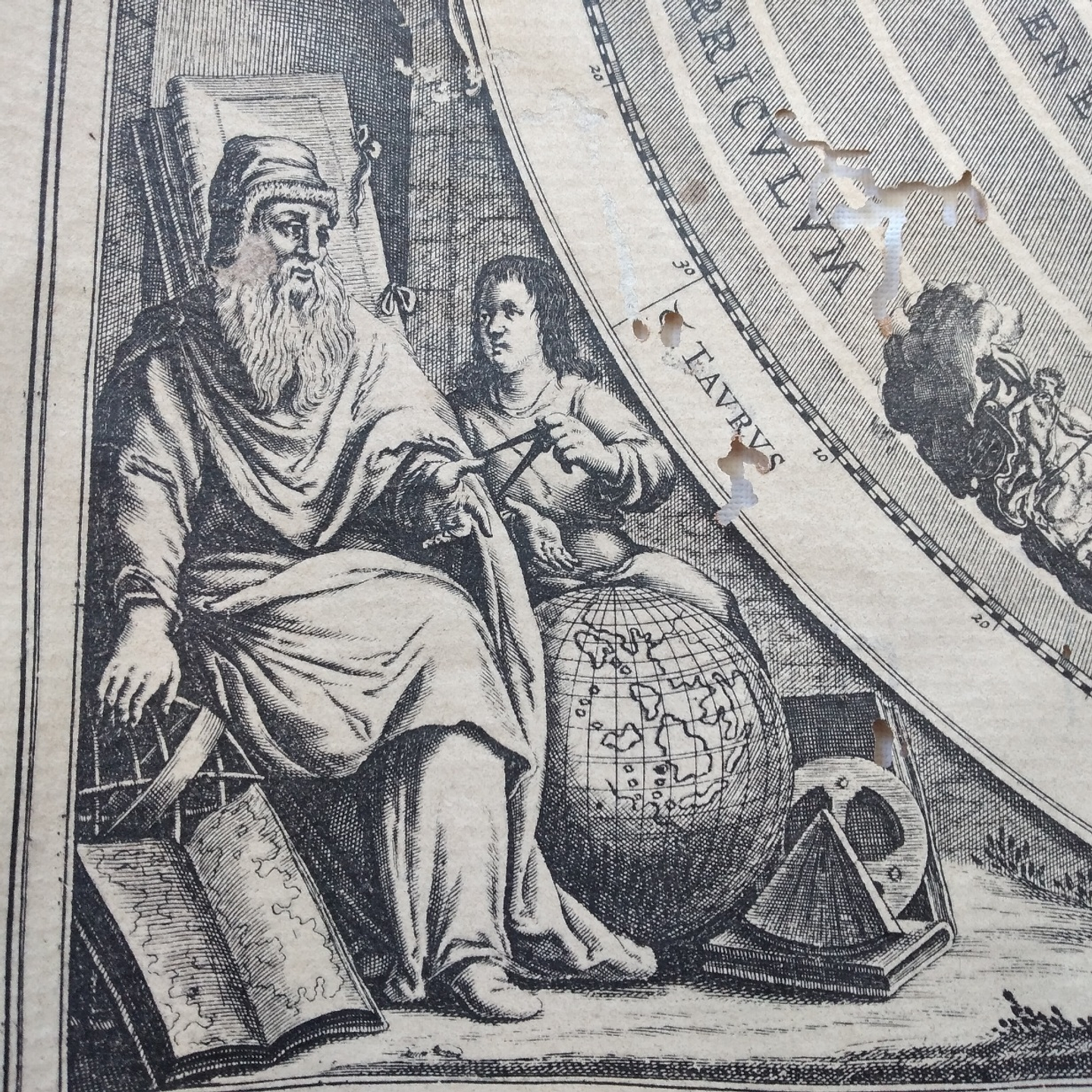 Mapa Planisphaerium 6