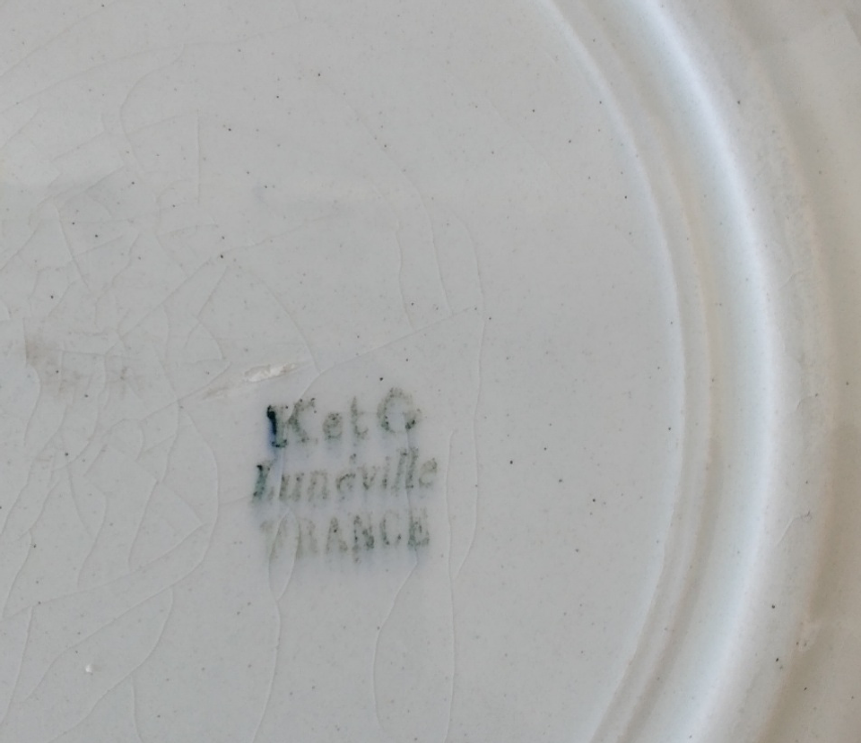 Pratos em porcelana Lunevile 3