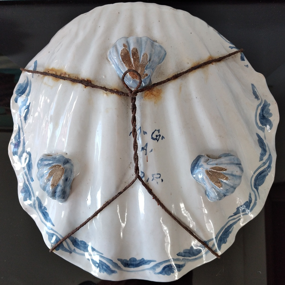 Concha em faiança de Delft 4