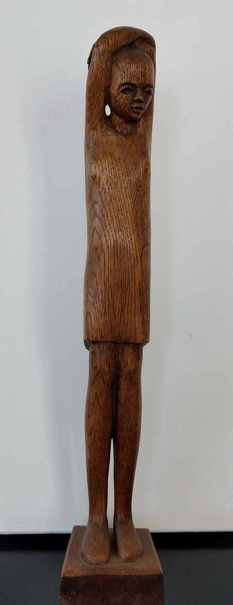 Escultura em madeira 