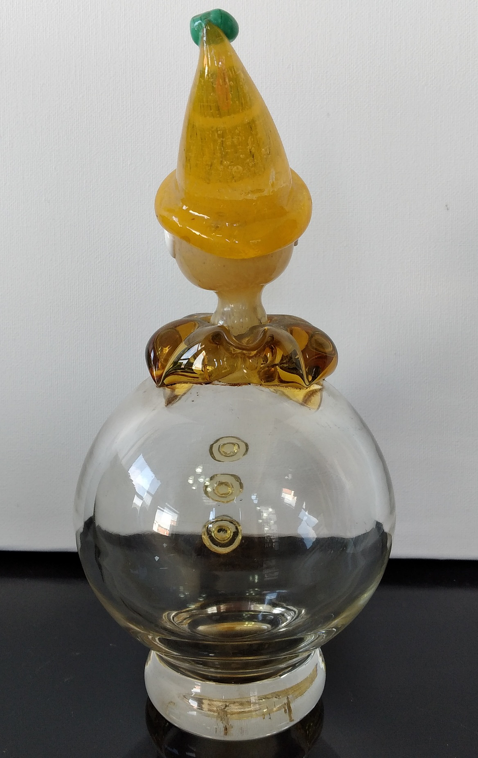 Frasco palhaço de murano 5