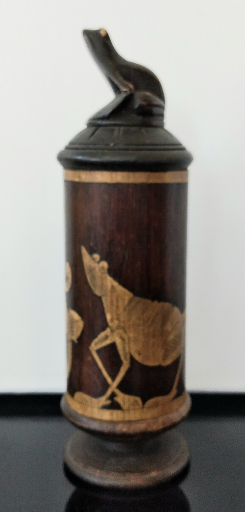 Tabaqueira com marqueterie