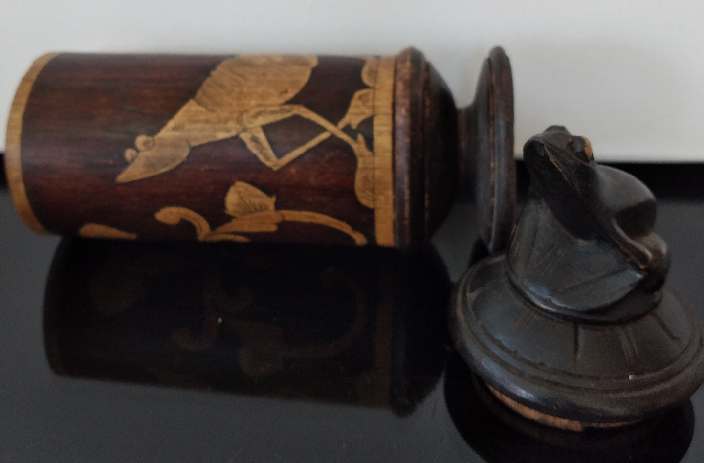 Tabaqueira com marqueterie 5