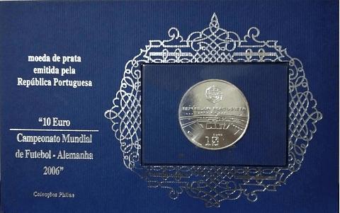 Moeda de prata, 10 euros, Alemanha 2006
