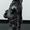 Escultura em ferro fundido