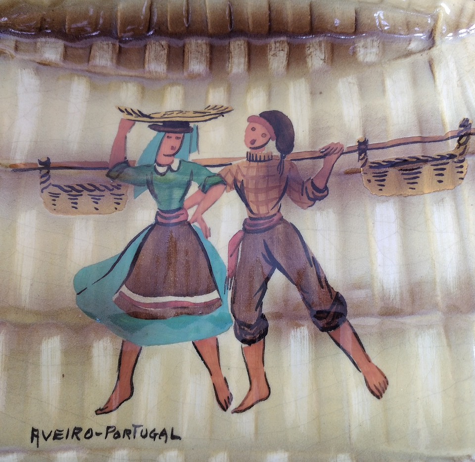 Cesta em faiança Aleluia 1