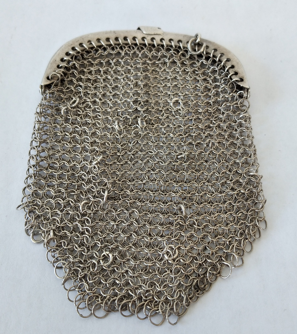 Porta moedas em malha  1