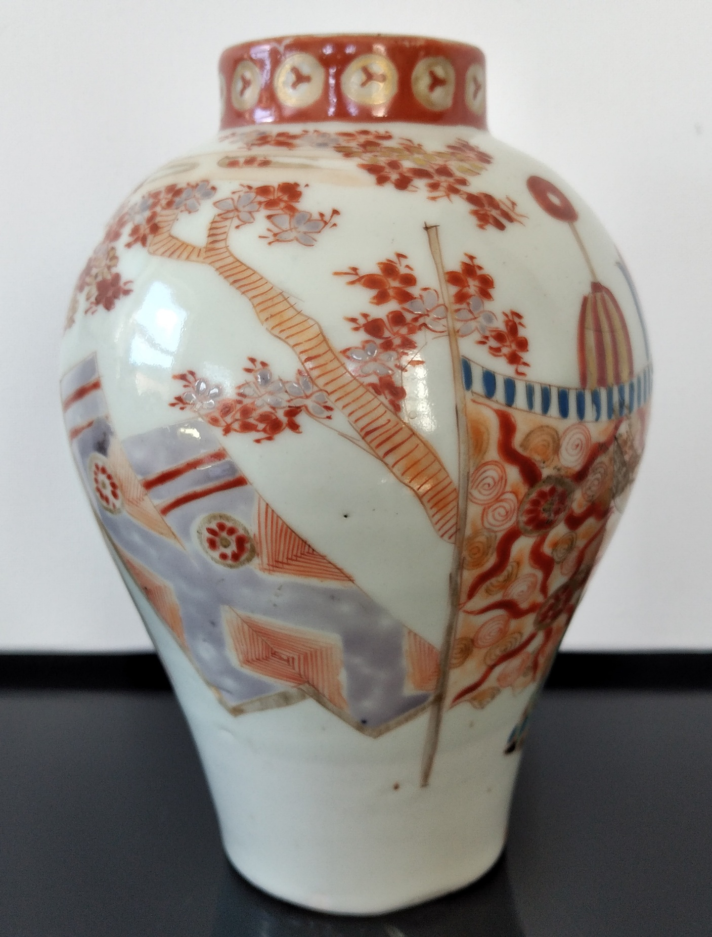 Antigo vaso japonês  2