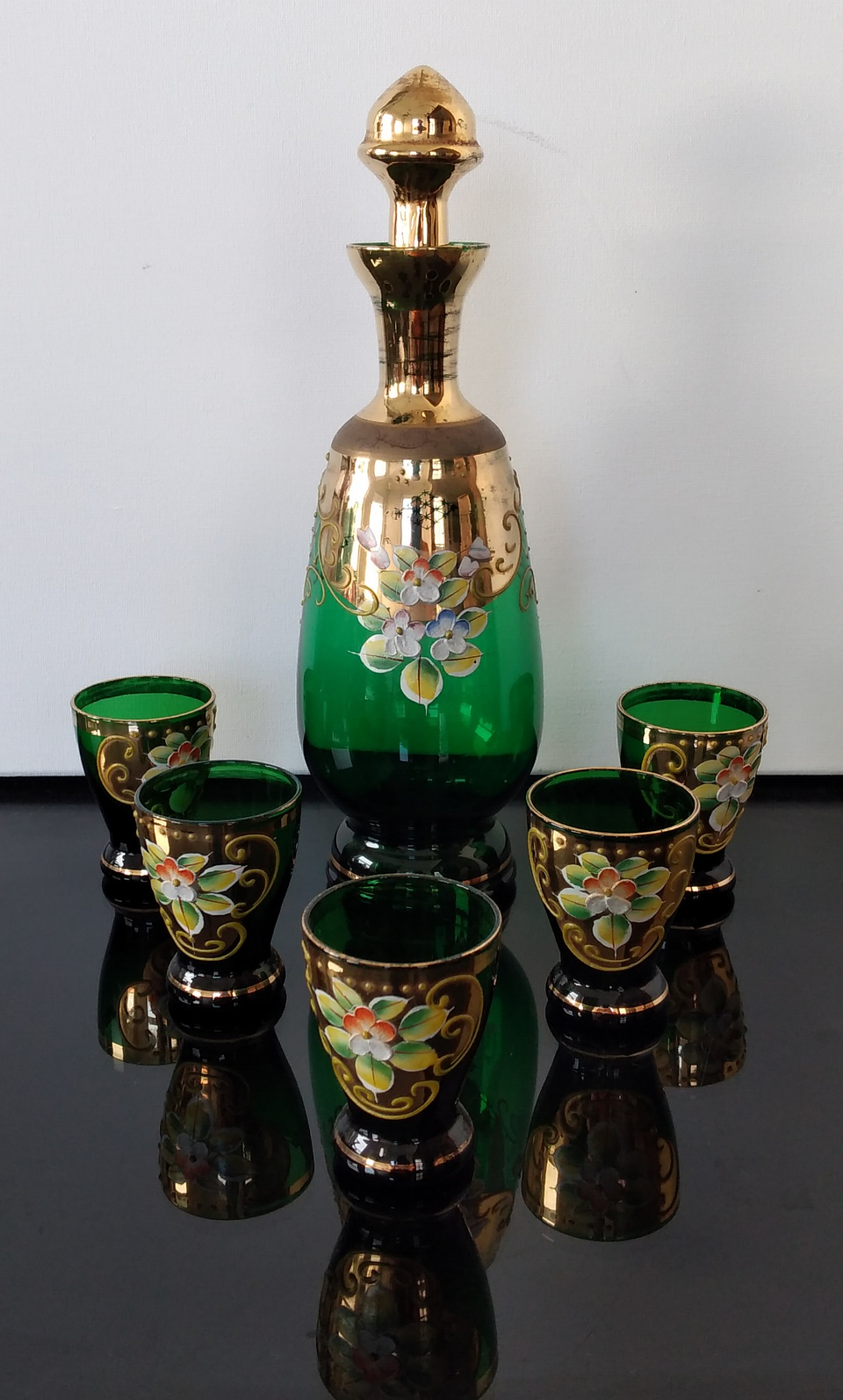 Licoreiro em cristal de murano  1