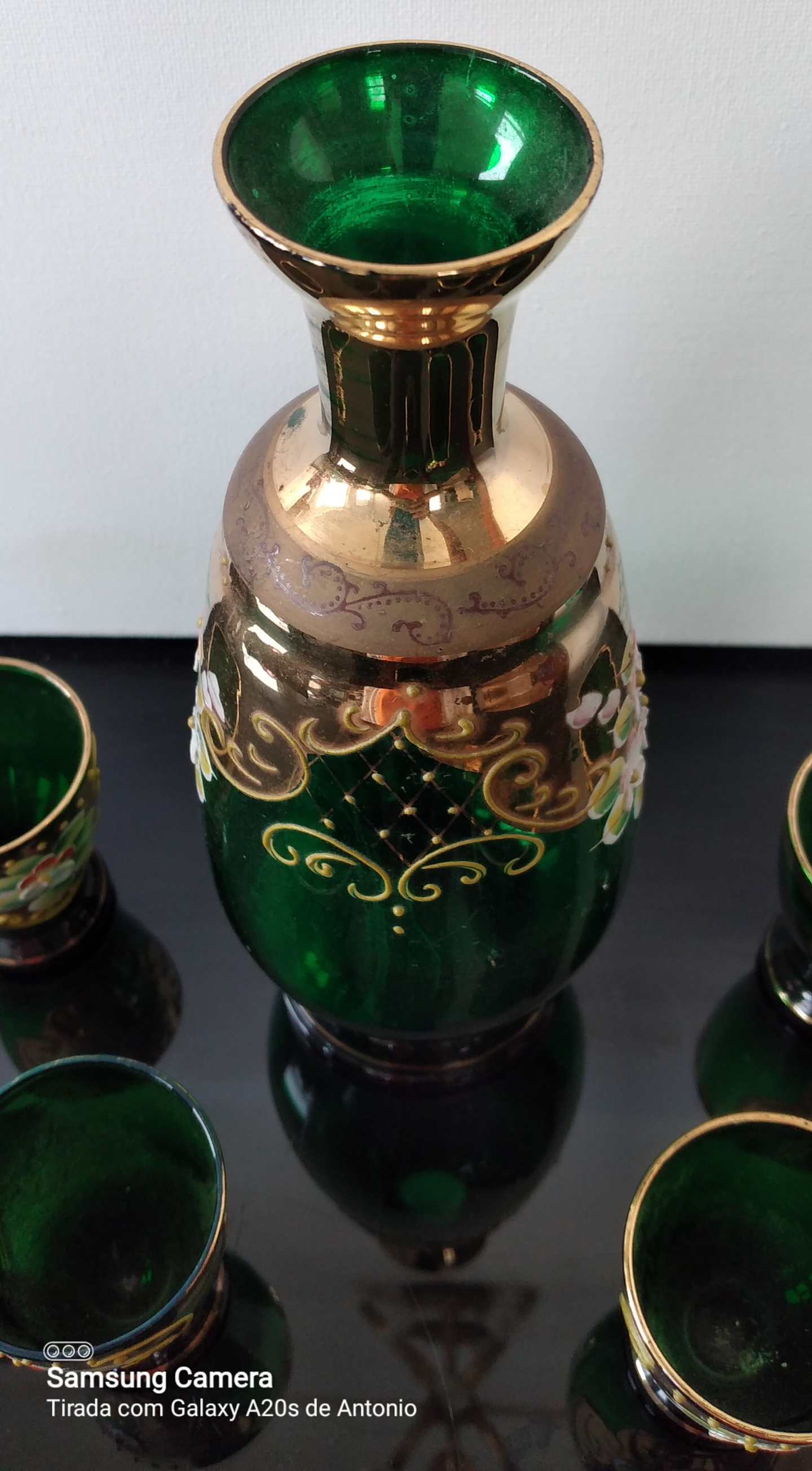 Licoreiro em cristal de murano  4