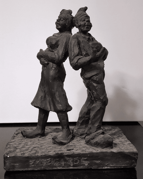 Embeiçados escultura 