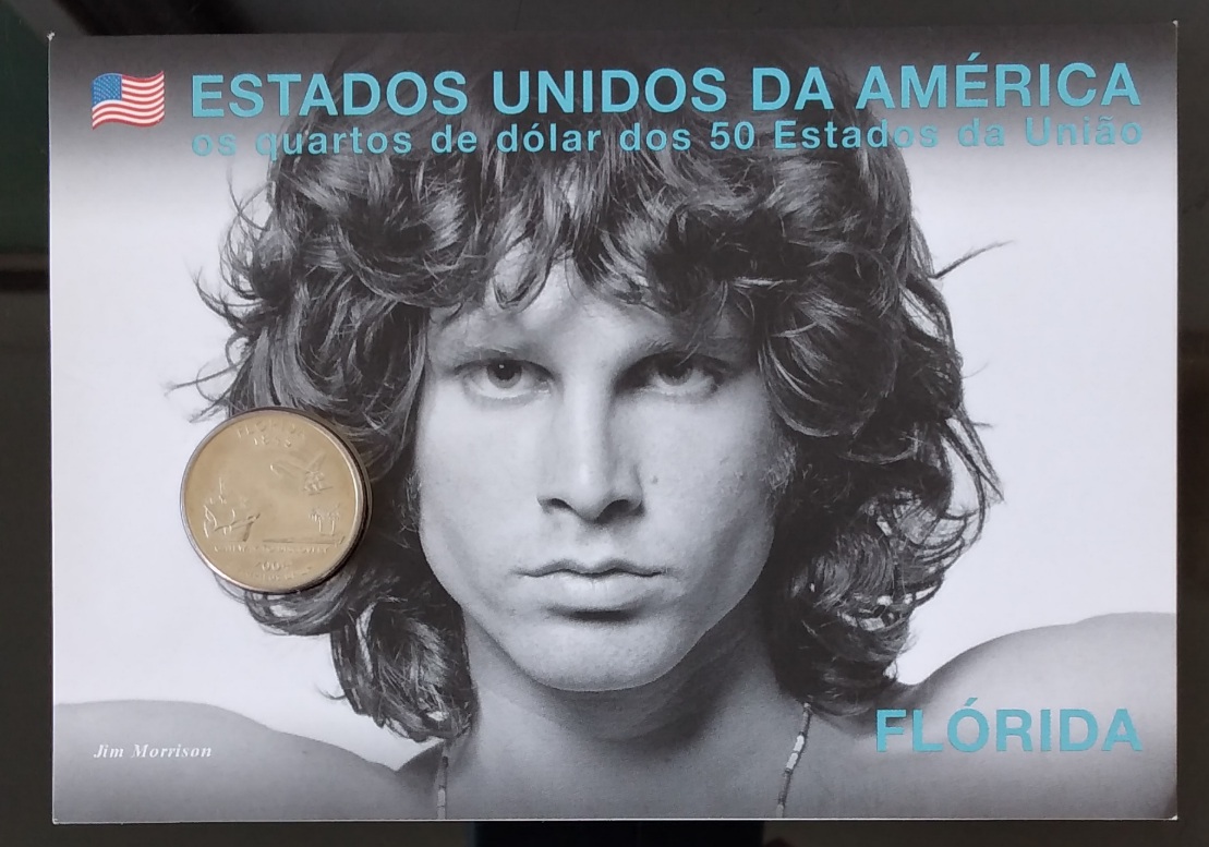 Moedas 25 cents USA