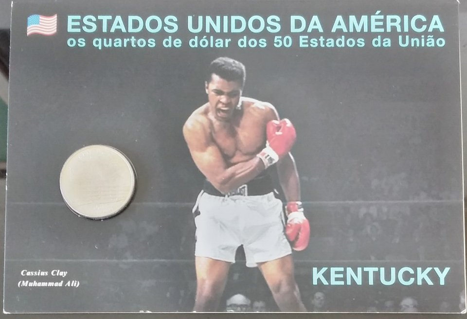 Moedas 25 cents USA 1