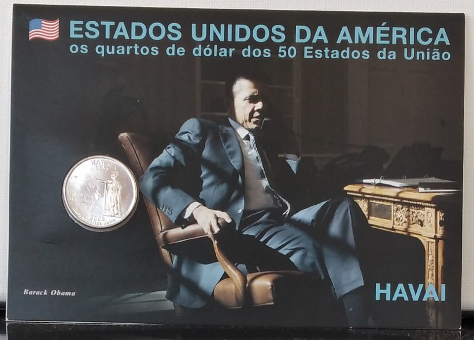 Moedas 25 cents USA 2