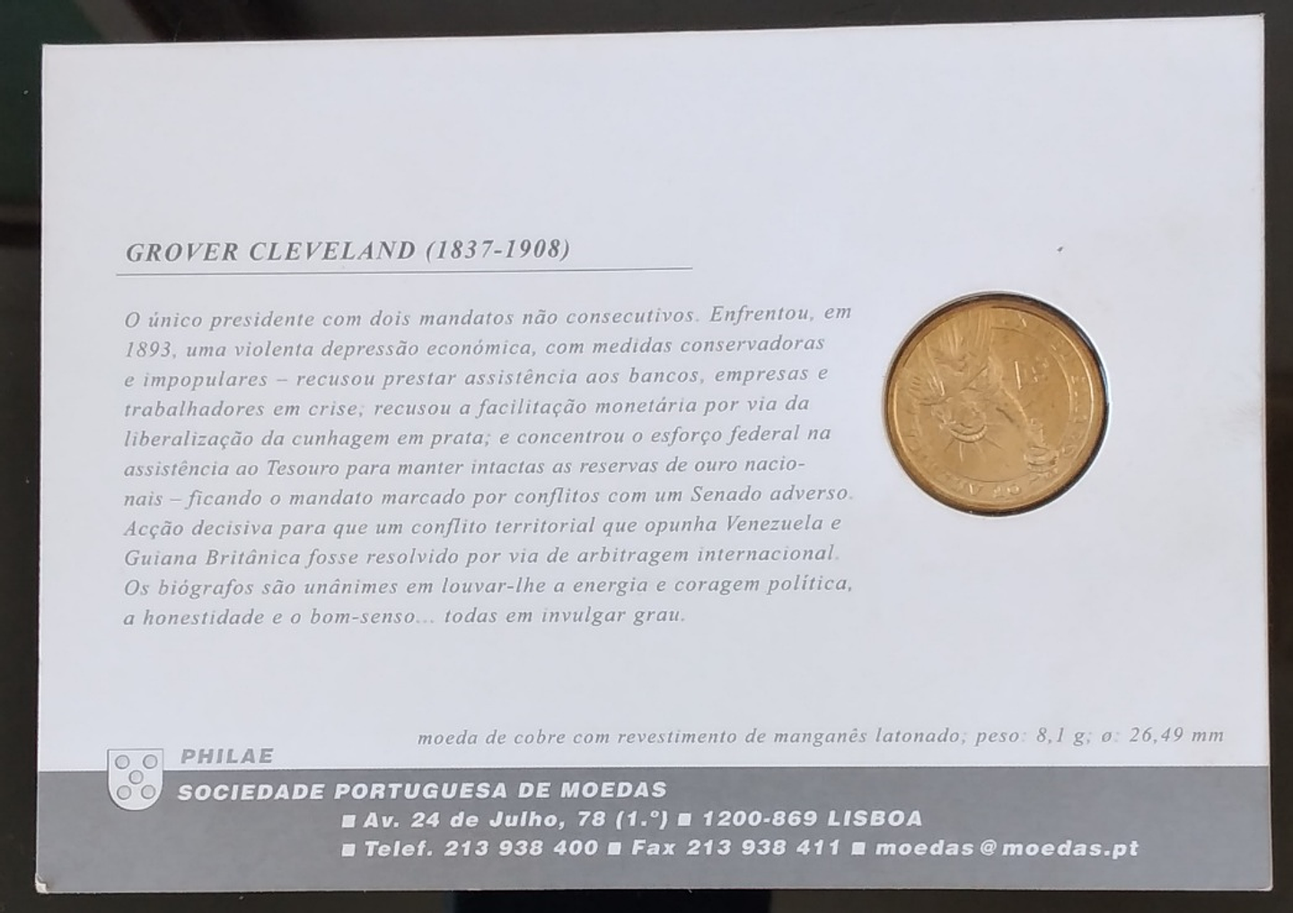 Moeda de 1 dólar USA 2