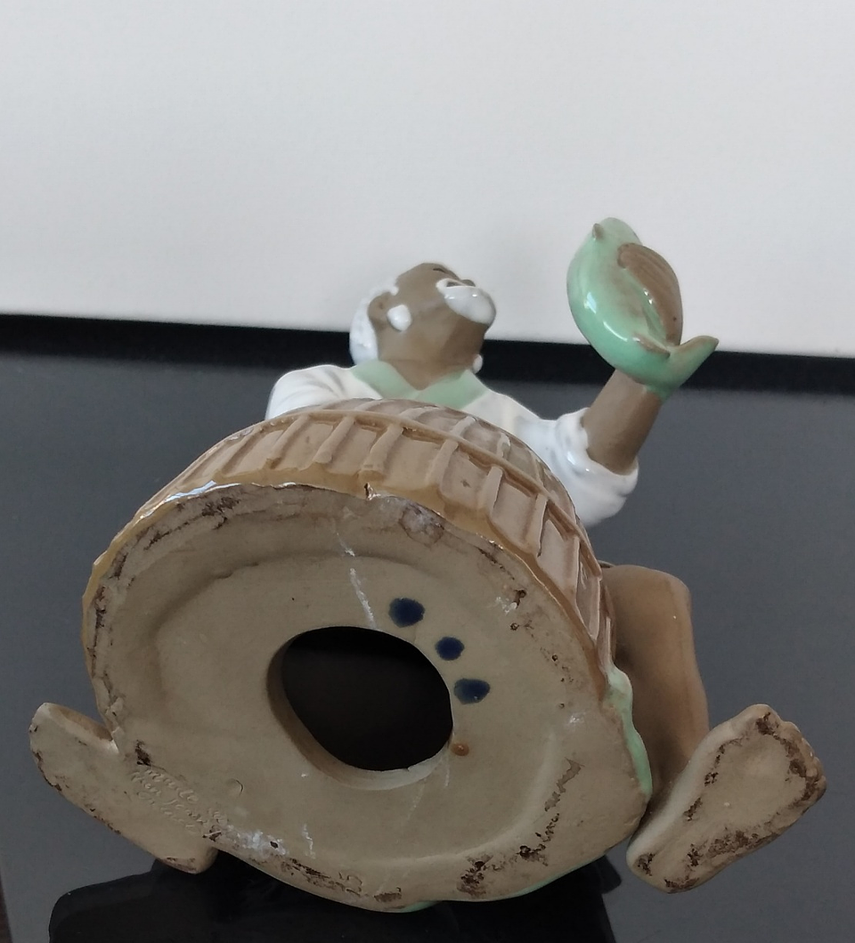 Estatueta, pescador Oriental  6