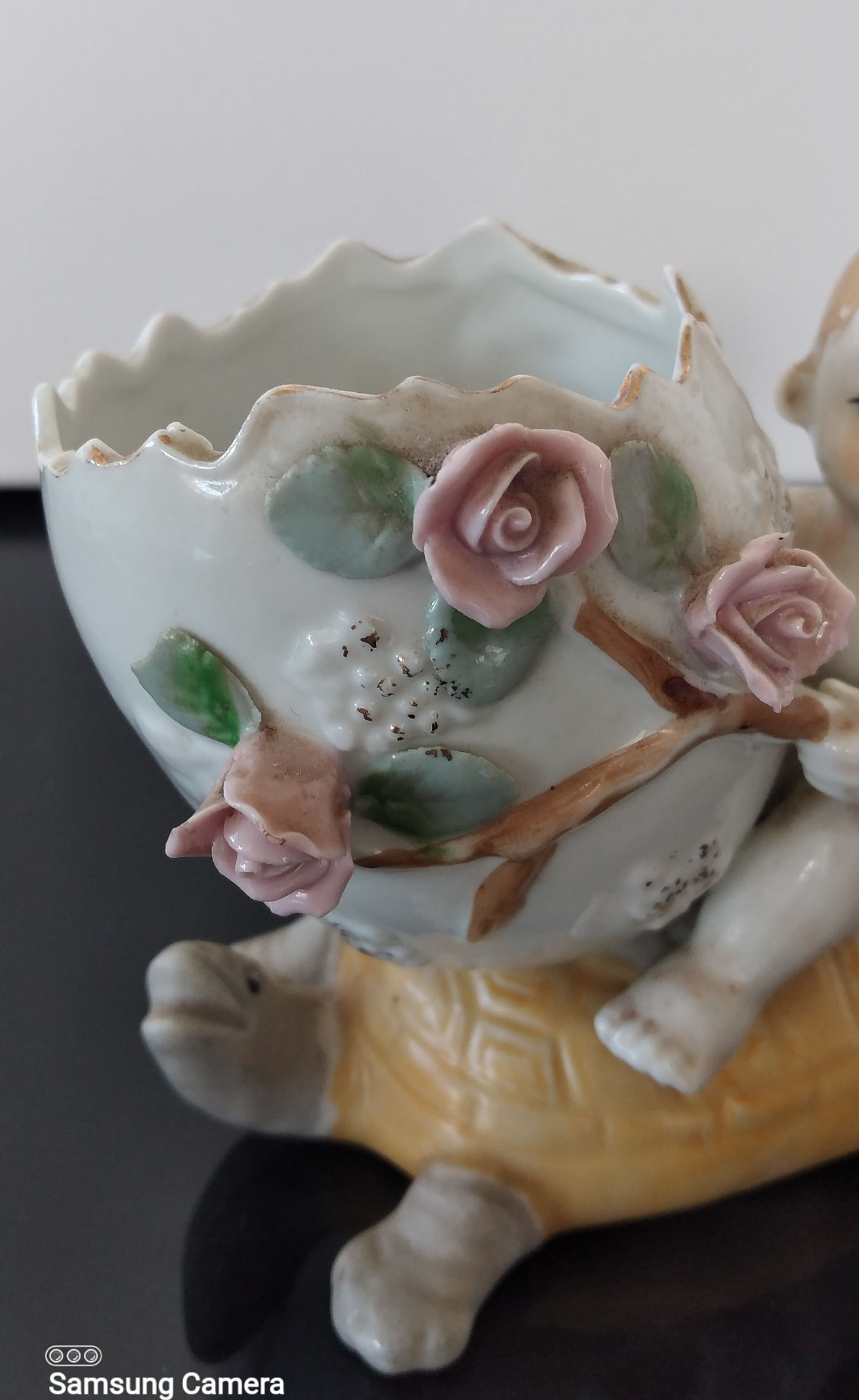 Estatueta floreira  6