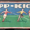 Jogo vintage de futebol