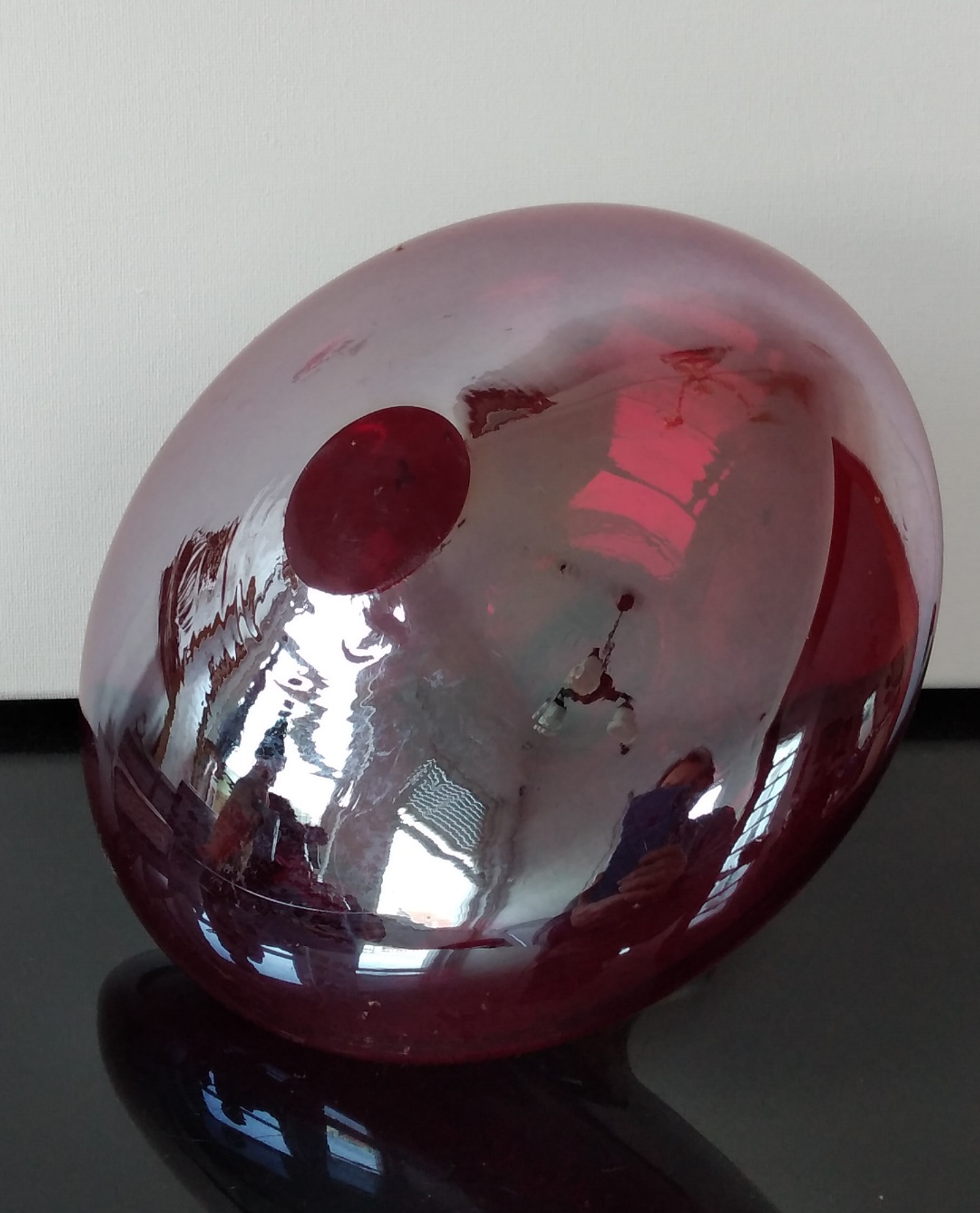 Vaso em cristal rubi 3