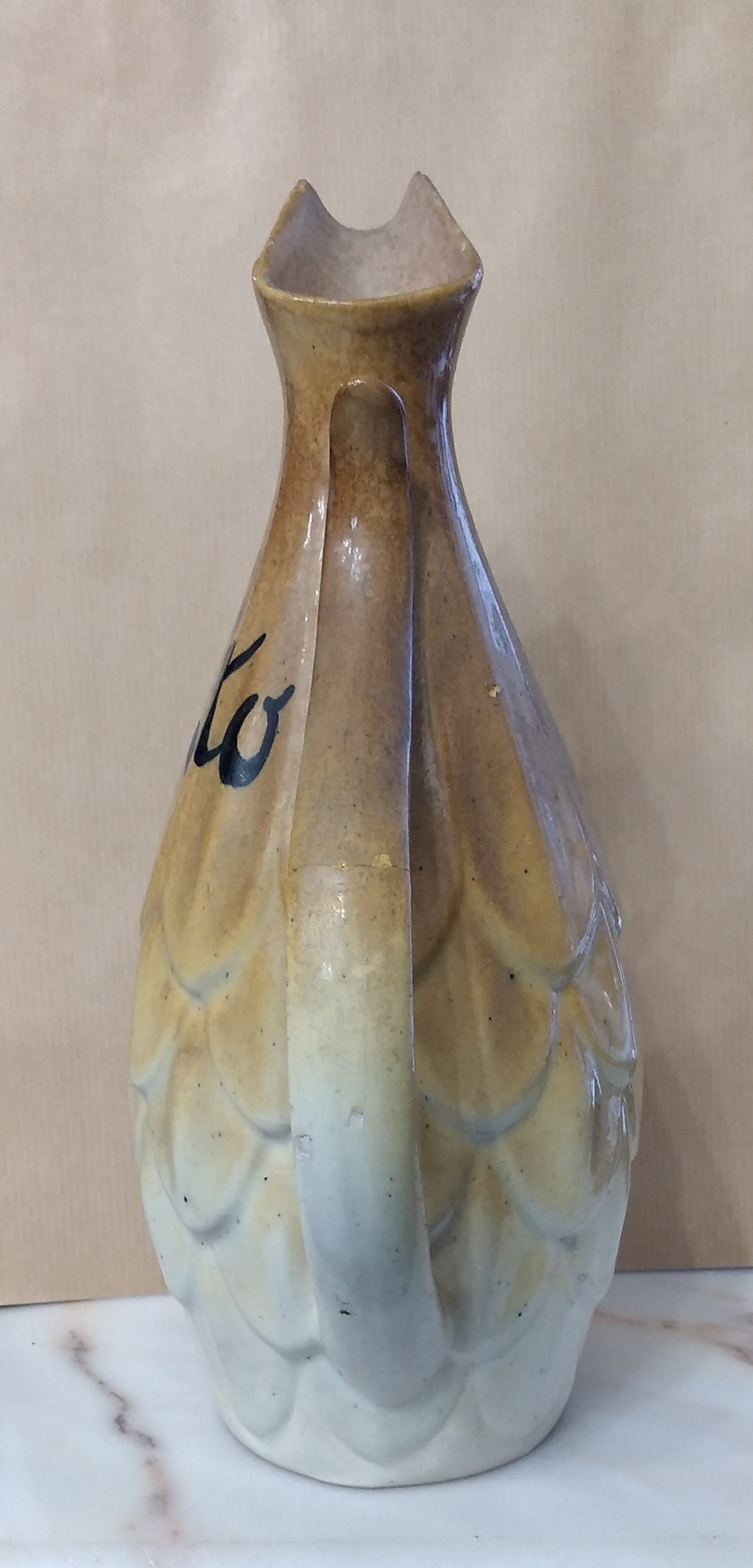 Jarra galo em faiança  4