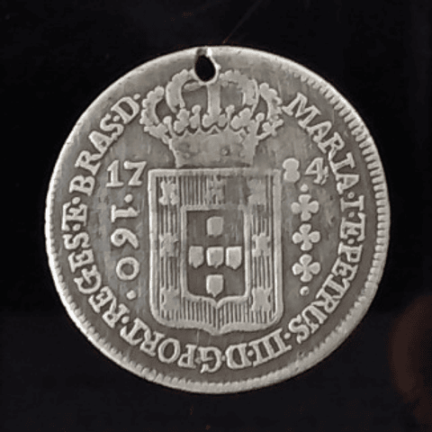 Moeda 160 réis, Brasil