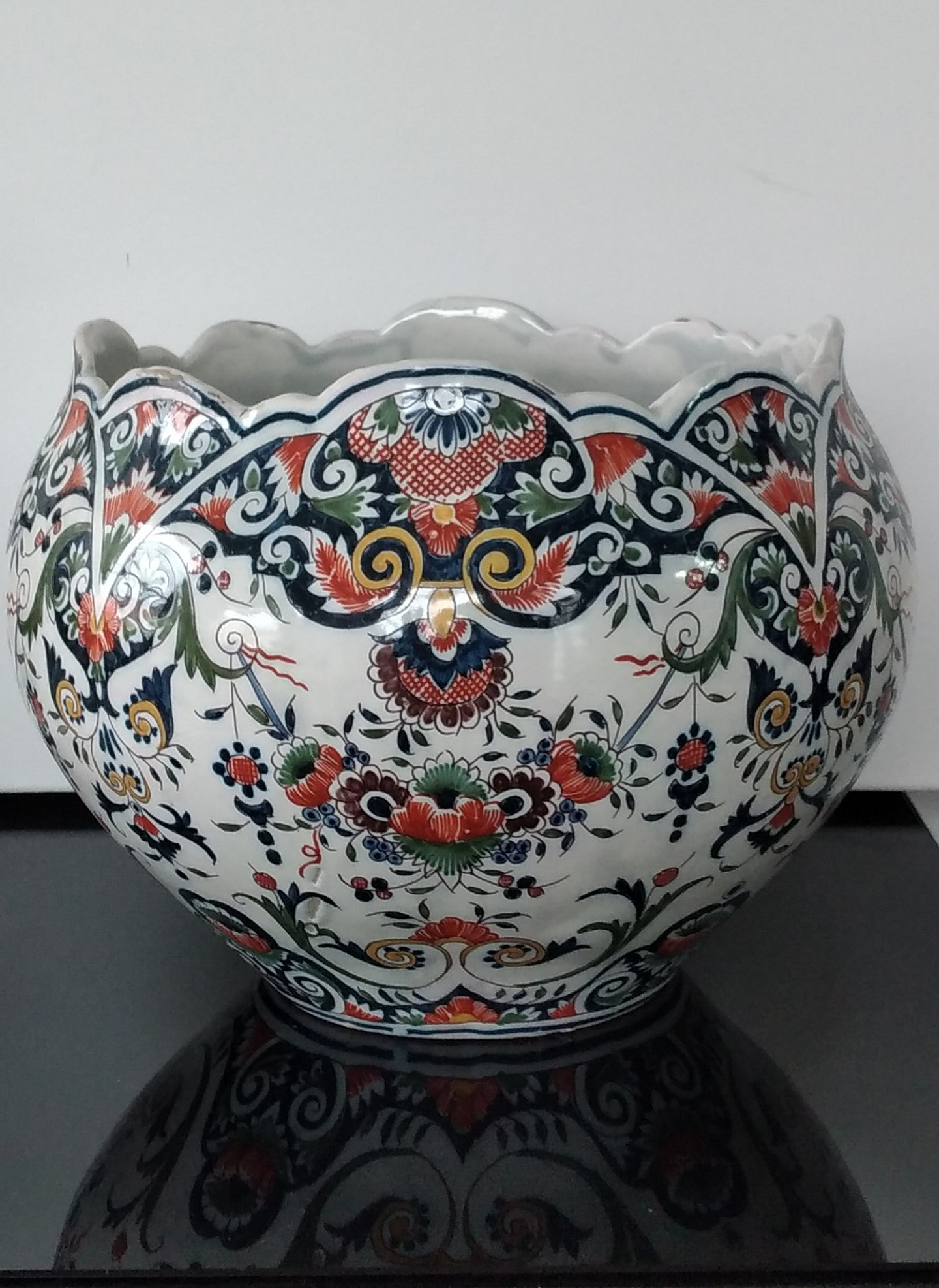 Cache-pot em faiança  4