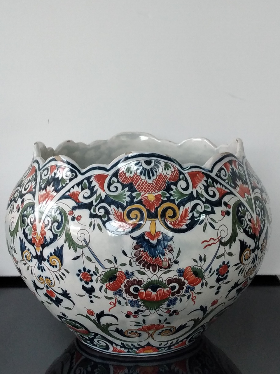 Cache-pot em faiança  7