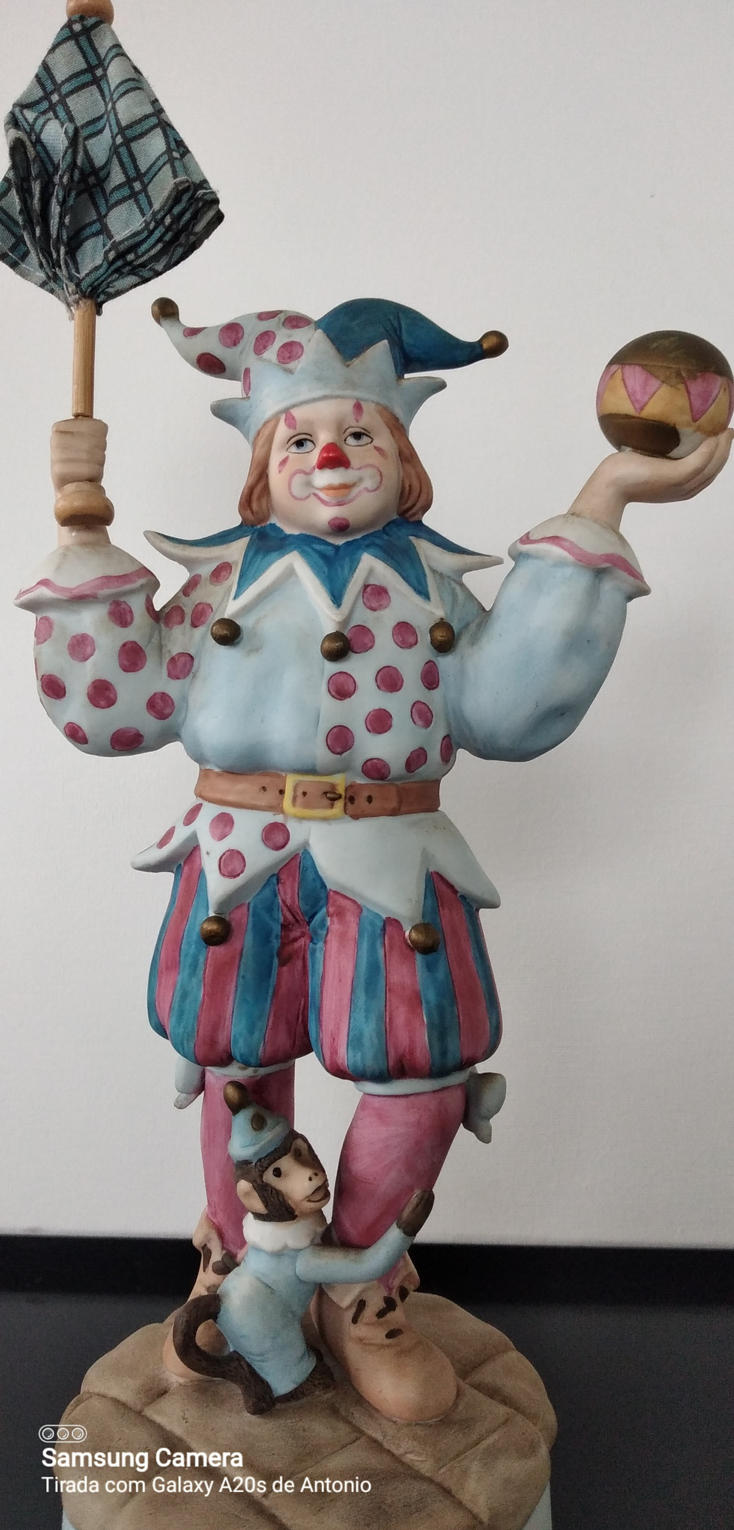 Arlequim em biscuit  1