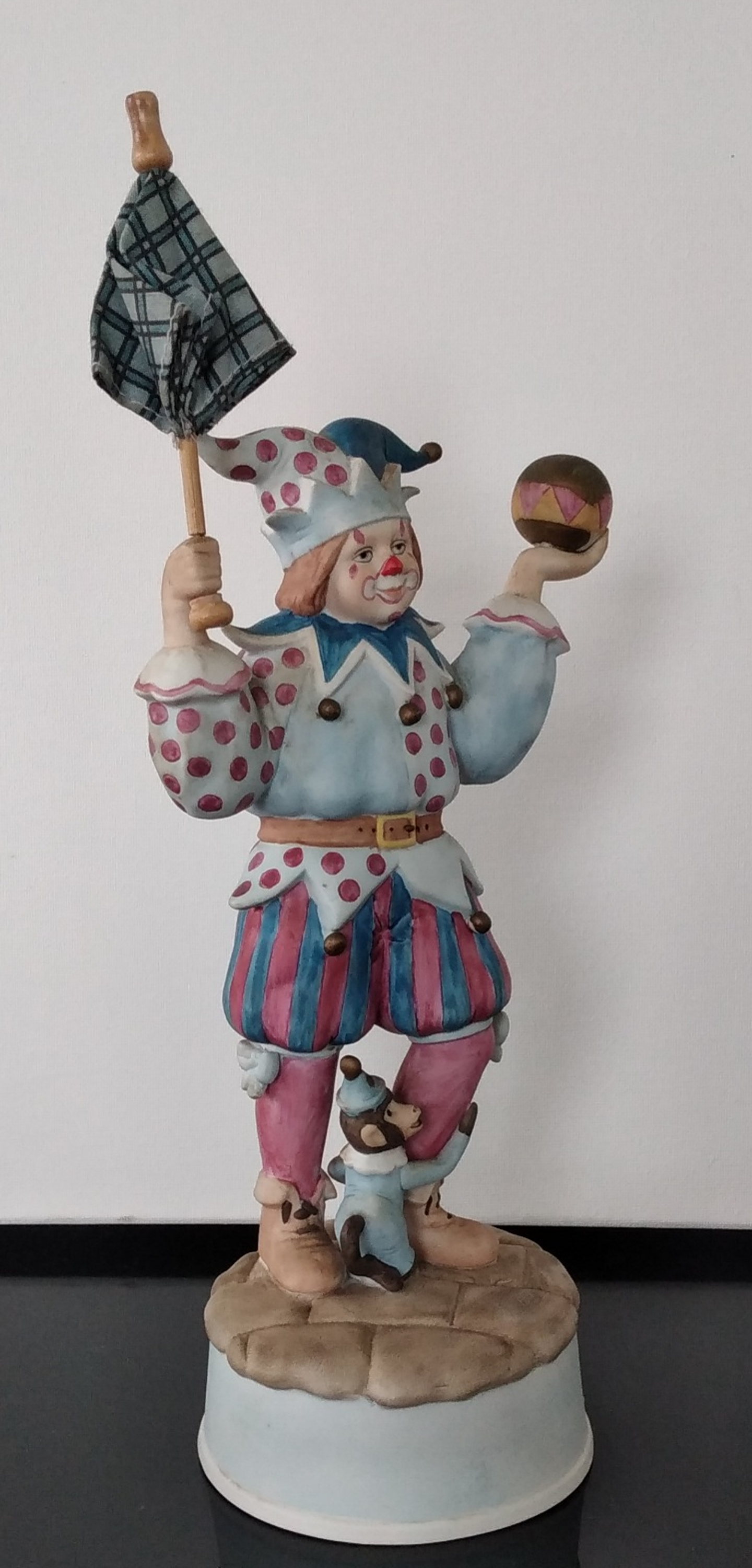 Arlequim em biscuit  2