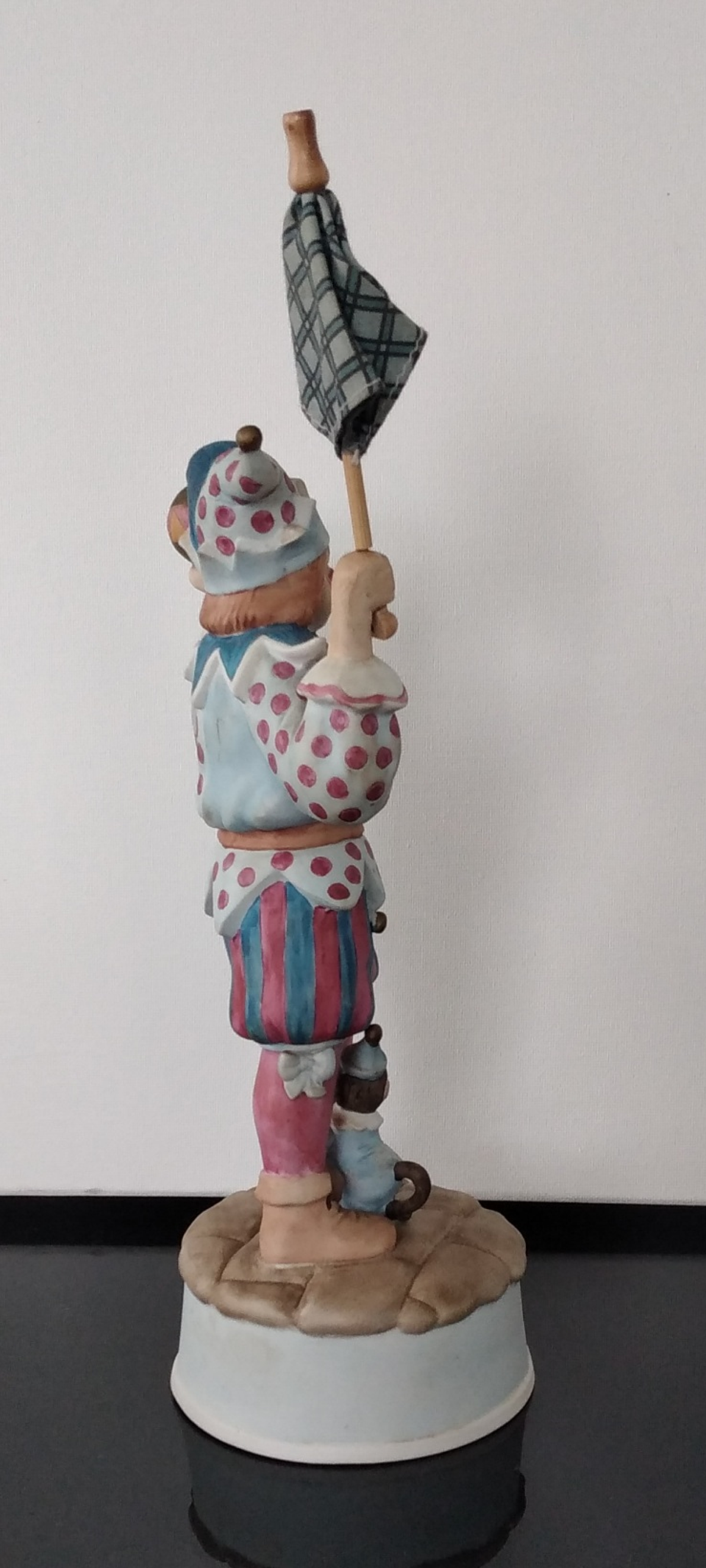 Arlequim em biscuit  4