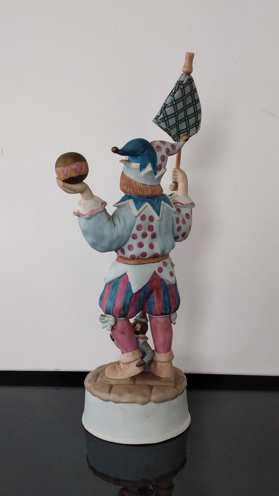 Arlequim em biscuit  5