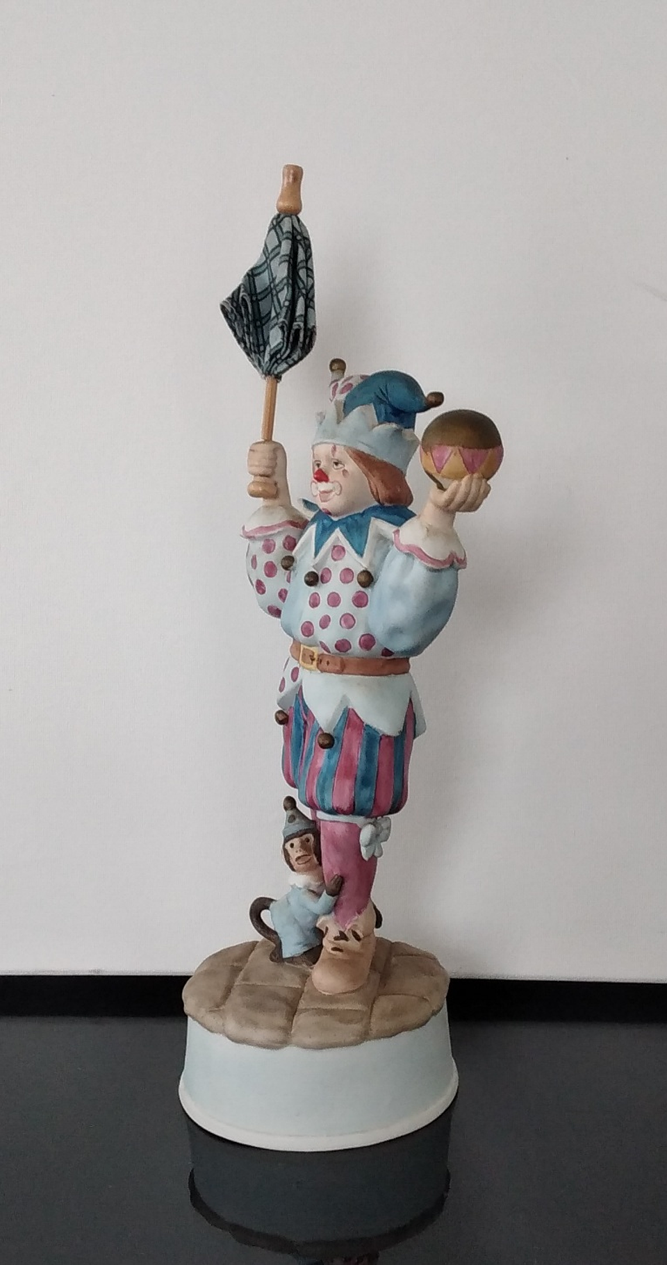 Arlequim em biscuit  6