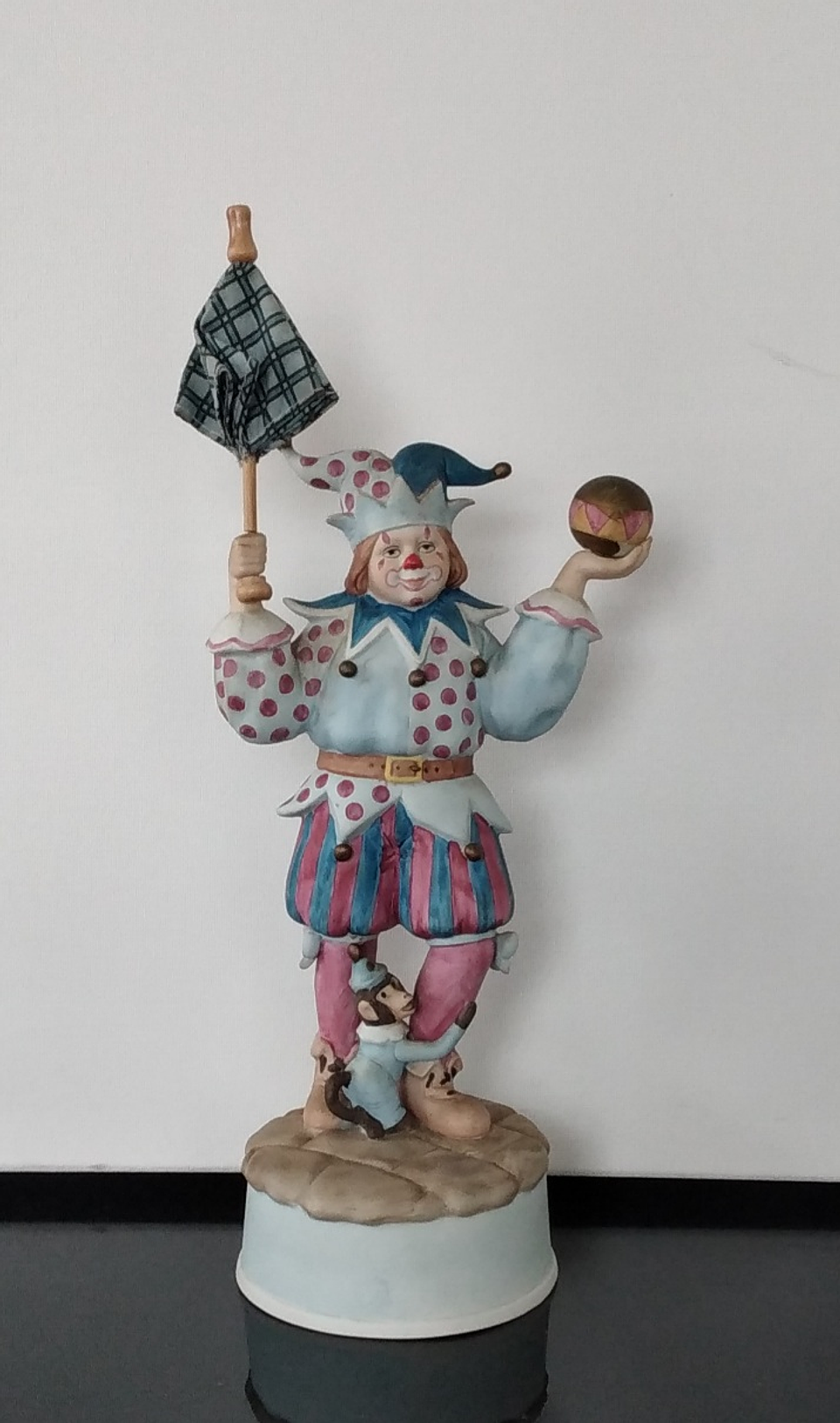 Arlequim em biscuit  7