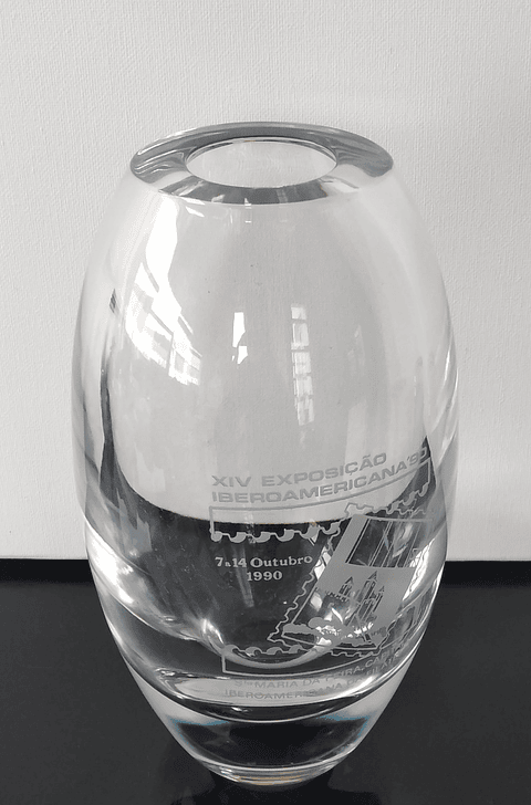Bowl em cristal, XIV FILATÉLICA  90